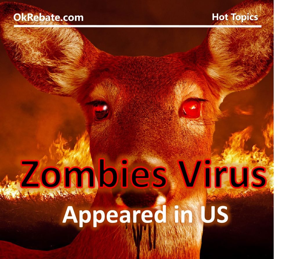 The CDC notes that animal studies indicate the "Zombie Deer"